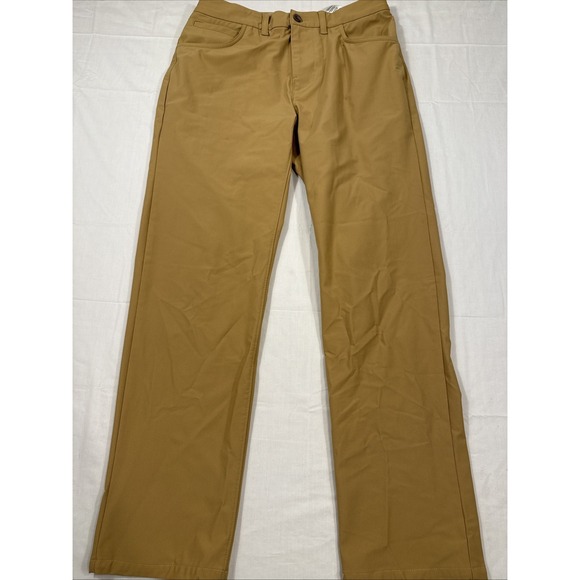 PANTS TRANSIT TRAVELER Patagonia Men's 30X30 5-Pocket CAMEL Khaki 22080